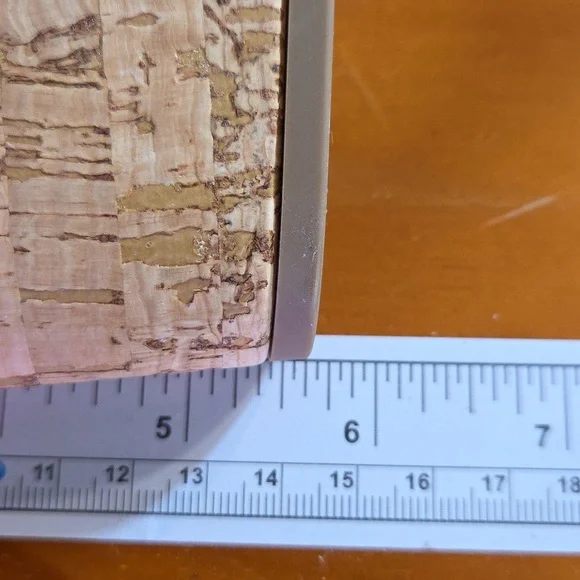 Paris Texas 🩷 Notched Cork Wedges - Picture 13 of 14